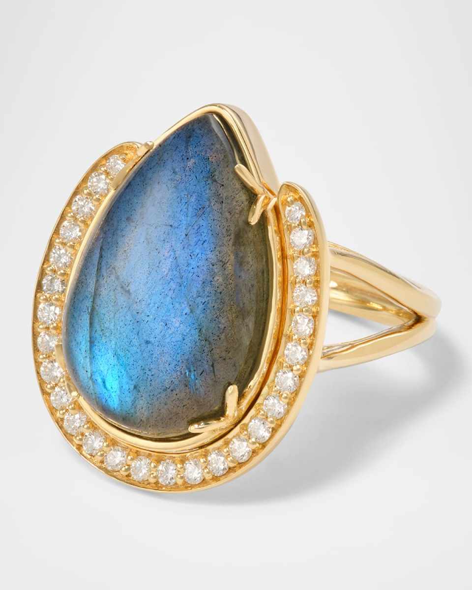 Victoria Labradorite Cocktail Ring